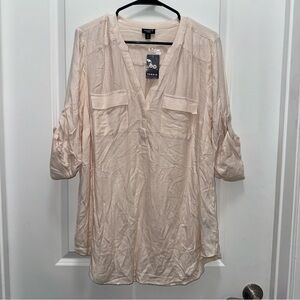 NWT Torrid Harper Blush Top, Super Soft!